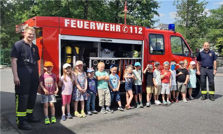 Die Kinder konnten an diesem ereignisreichen Tag viel lernen. Foto: Freiwillige Feuerwehr Maxsain