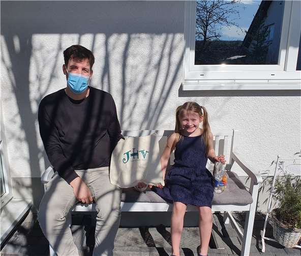 Die Kinder konnten sich über eine kleine Osterüberraschung freuen. Foto: privat