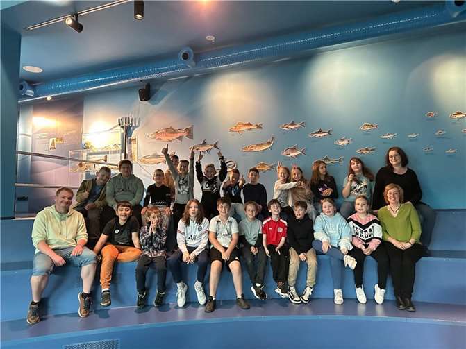 Die Kinder konnten zahlreiche Fragen stellen. Foto: Grundschule St. Georg