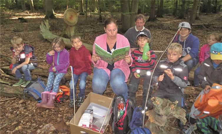 Die Kinder lernten die Welt von Robin Hood kennen. privat