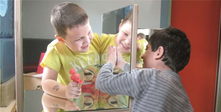 Die Kinder lernten mit viel Freude.Privat