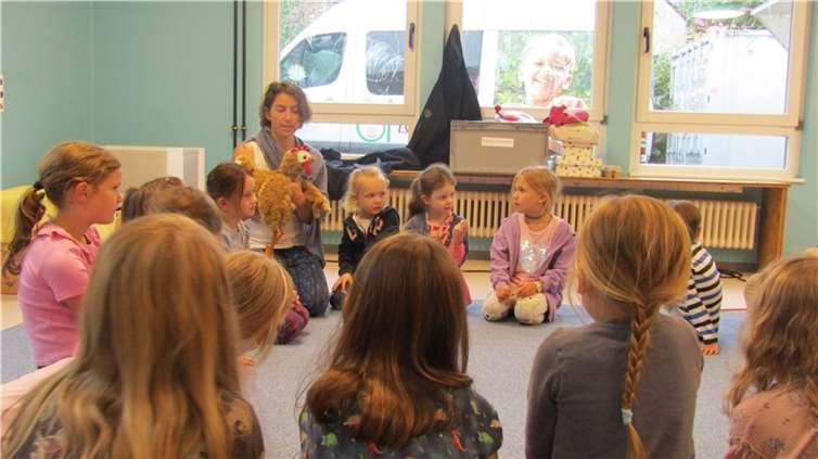 Die Kinder lernten viel über Ernährung.