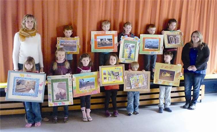 Die Kinder nahmen an den Projektwochen mit viel Freude, Stolz und Motivation teil. Privat