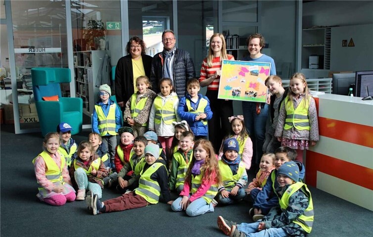 Die Kinder sagen herzlichen Dank!  Foto: Sarah Frömel