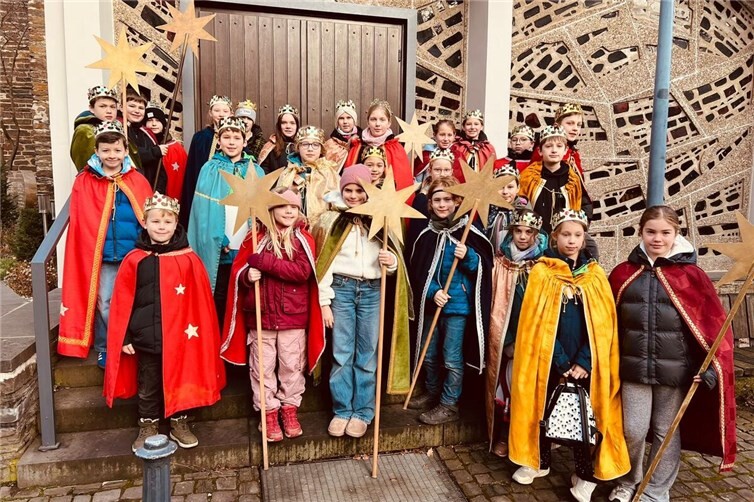 Die Kinder sammelten in diesem Jahr Spenden für die Kinder in Bangladesch.Foto: privat