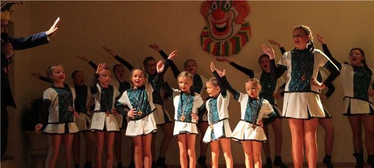 Die Kinder und Jugendgarde der EKG.