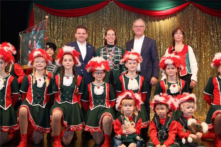 Die Kinder- und Jugendgruppe der Stadt-Garde Meckenheim e.V.