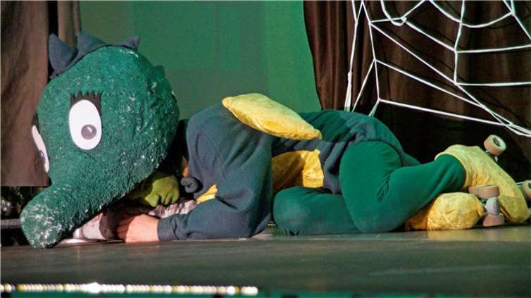 Die Kinder und Jugendlichen bewiesen schauspielerisches Talent.