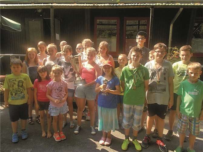 Die Kinder und Jugendlichen verbrachten ein tolles Manöverwochenende. privat