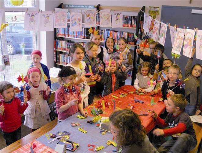 Die Kinder und auch das Bastelteam hatten wieder viel Spaß.Privat