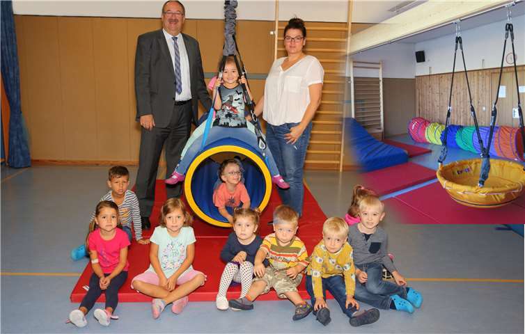 Die Kinder und das Team der Kita St. Mauritius sind dankbar an alle, die es gemeinsam möglich gemacht haben, solch eine große Anschaffung zu tätigen.privat