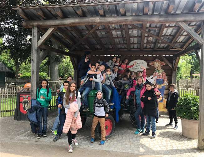 Die Kinder verbrachten alle einen aufregenden Tag miteinander. Foto: privat