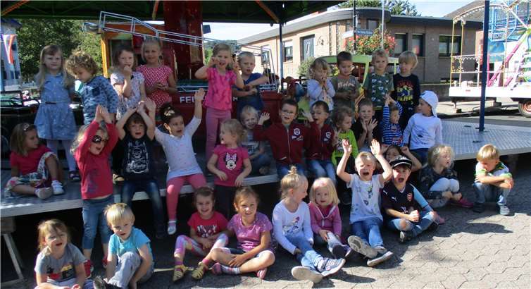 Die Kinder verbrachten einen spaßigen Tag auf der Kirmes. Foto: privat