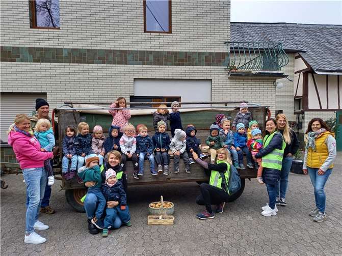 Die Kinder verbrachten einen tollen Tag auf dem Bauernhof. Quelle: VG Weißenthurm