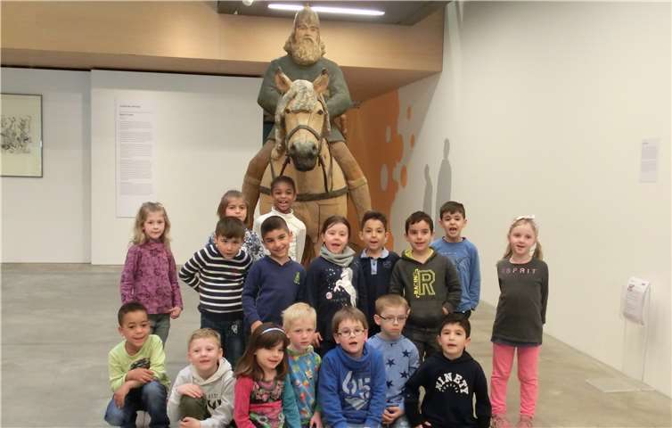 Die Kinder verbrachten einen tollen Tag im Landesmuseum. Foto: privat