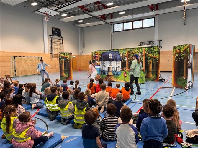 Die Kinder waren begeistert von dem Theaterstück.  Foto: Kerstin Doetsch