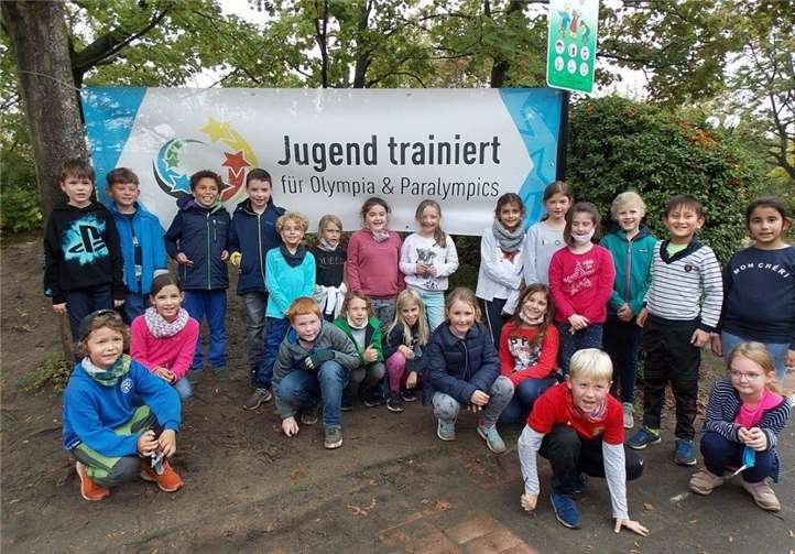 Die Kinder waren mit Feuereifer dabei.Fotos : A. Schneider-Heine, GGS Drachenfelser Ländchen
