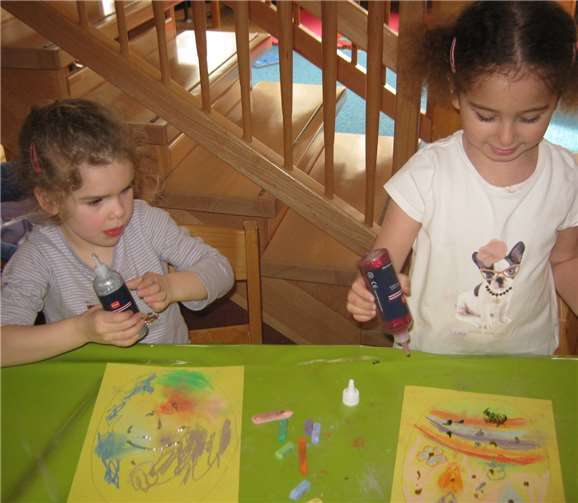 Die Kinder waren mit großem Einsatz dabei.