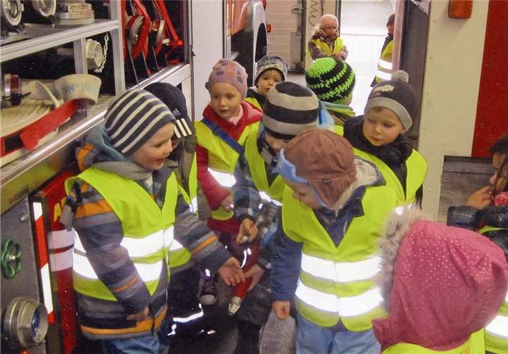 Die Kinder waren sehr neugierig und hatten viel Spaß.Privat