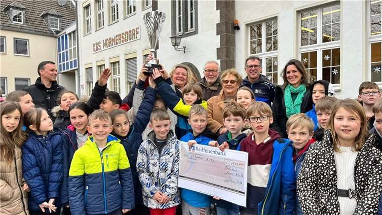 Die Kinder waren stolz auf Ihren Erfolg.  Fotos: Carmen Lindlar