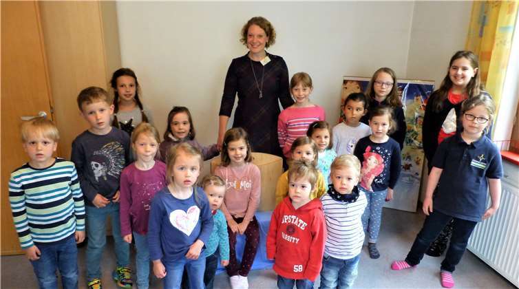 Die Kinder waren von der Lesung mit Helene Rörig begeistert.Foto: privat