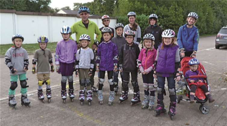 Kinder von Urmitzer Inlinertour und Disco begeistert 