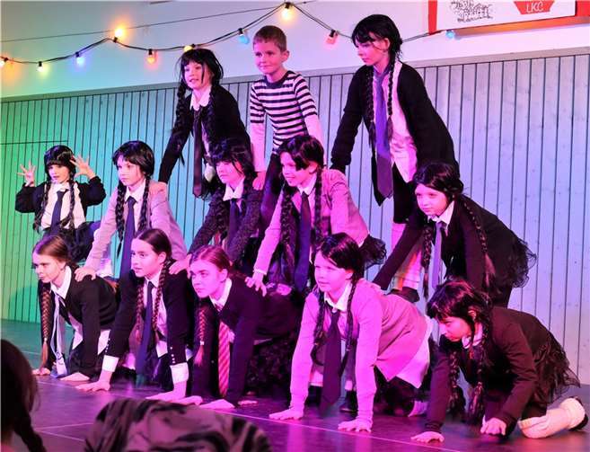 Die Kindergarde des LKC begeisterte.