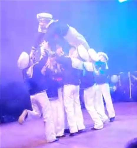 Die Kindershowtanzgruppe Miezi-Girls and Friends.