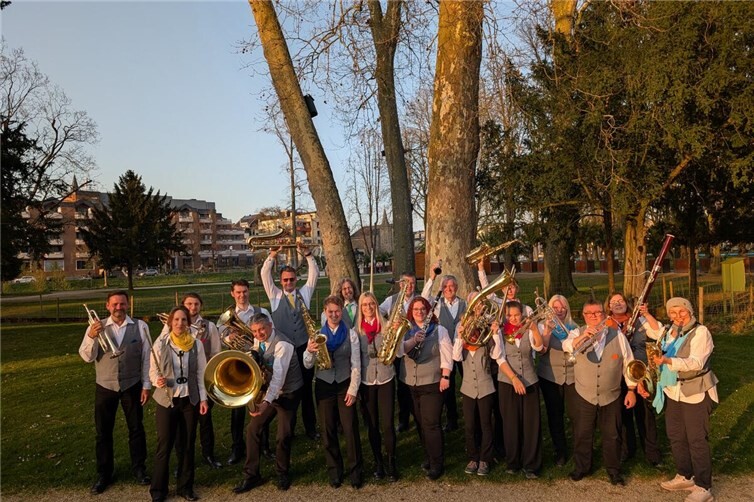 Die Kirchdauner in bester Konzertlaune