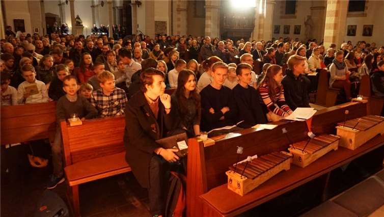 Die Kirche St. Medard war voll besetzt.