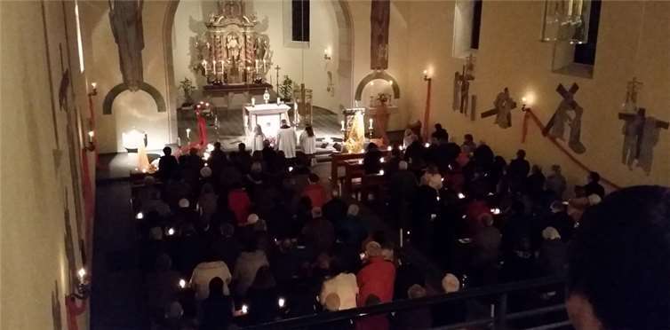 Die Kirche von Müllenbach wurde ganz nach der Kirche in Taizé gestaltet. Privat