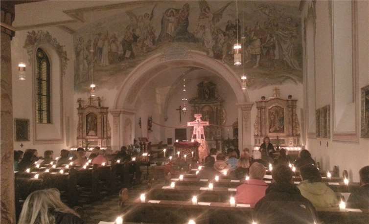 Die Kirche von Welcherath wurde ganz nach der Kirche in Taizé gestaltet. privat
