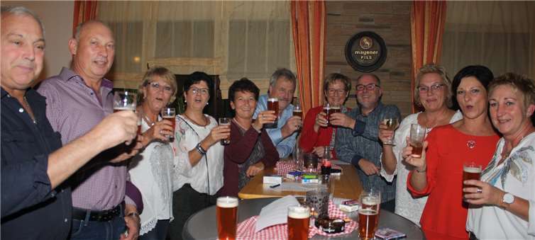 Die Kirmes wurde unter anderem mit einer Kellerbier-Party im Hotel Gilles gefeiert.te