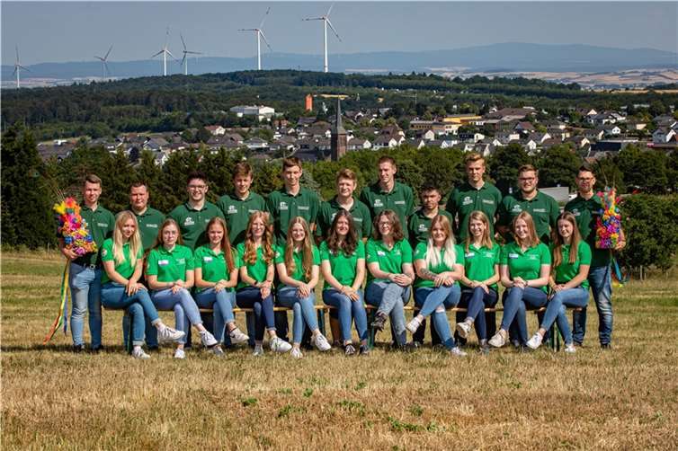 Die Kirmesgesellschaft 2023 freut sich auf die Nentershäuser Kirmes vom 11. bis 14. August.  Foto: Andreas Egenolf