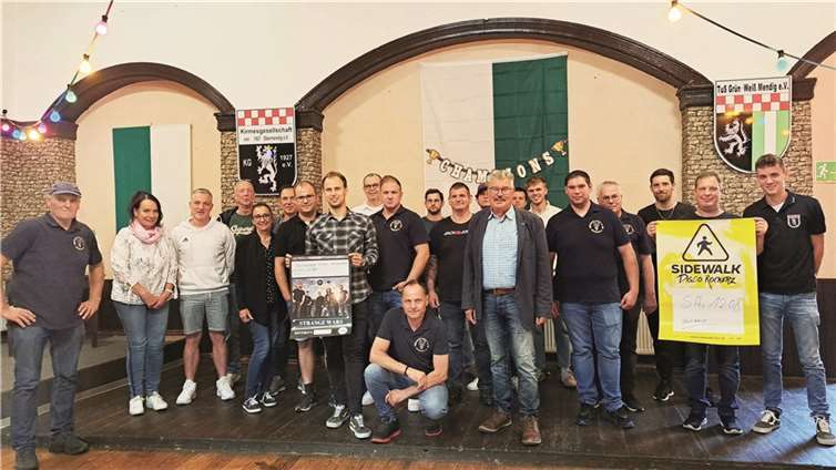 Die Kirmesgesellschaft freut sich bereits jetzt schon auf möglichst viele Besucher.  Foto: FRE