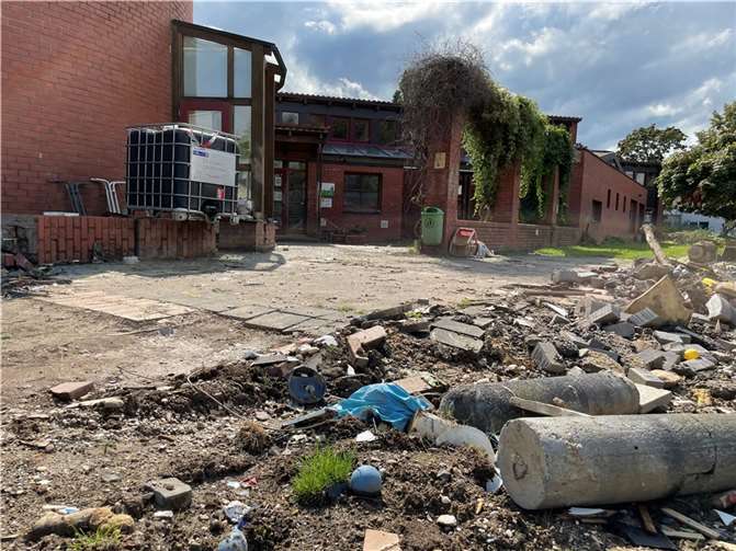 Die Kita Blandine-Merten-Haus war eine der fünf zerstörten Einrichtungen unter der Trägerschaft der Katholische KiTa gGmbH Koblenz. Foto: ROB