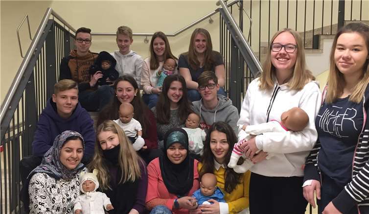 Die Klasse 10 c der Realschule plus Cochem nahm an einem „Elternpraktikum“ teil. Fotos: Realschule plus Cochem