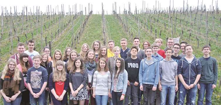 Die Klasse 10b des Gymnasiums hat hervorragende Mathematiker in ihren Reihen. privat