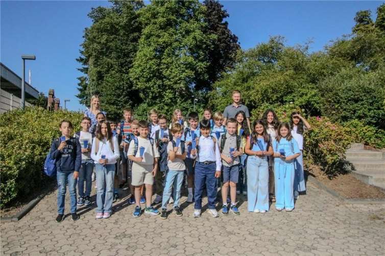 Einschulung am GiK Die Klasse 1a. Fotos: privat
