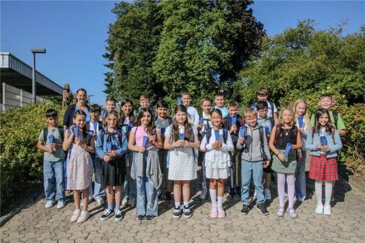 Einschulung am GiK Die Klasse 1c.