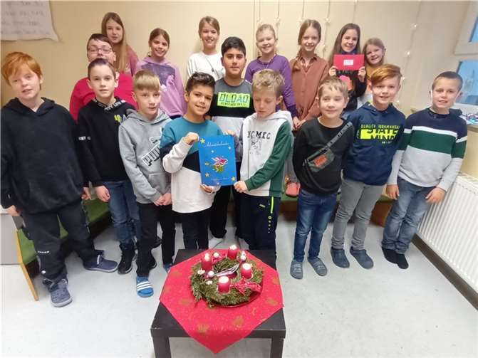 Die Klasse 4a der Grundschule Kaisersech.