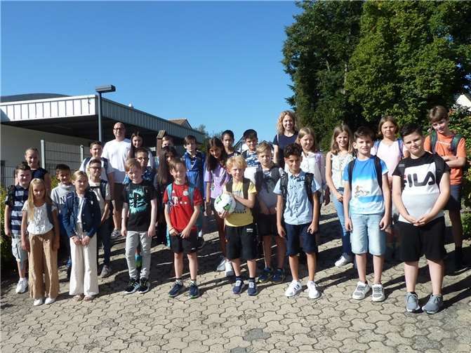 Die Klasse 5b.