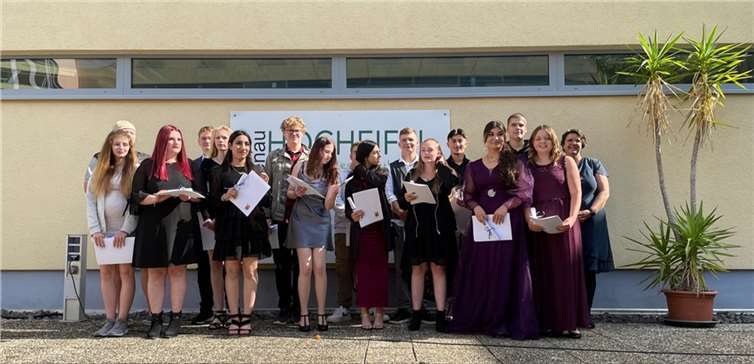 Die Klasse 9a. Quellen: Hocheifelschule Adenau