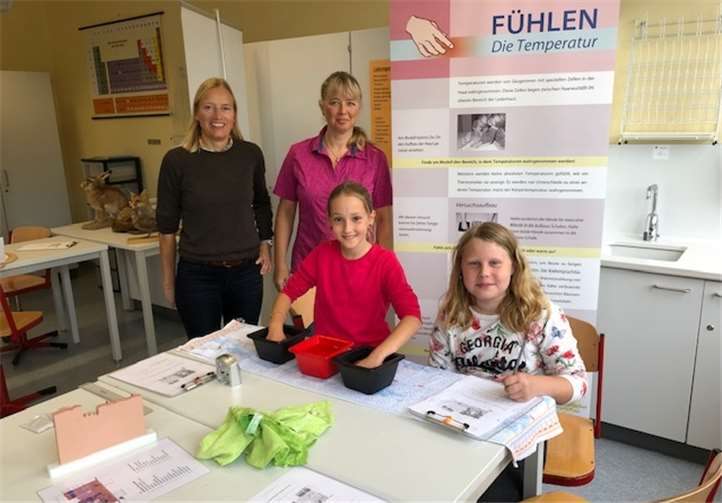 Die Klassen waren motiviert und engagiert bei der Sache. Fotos: privat