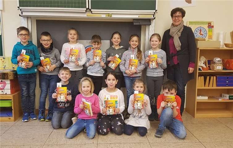 Die Klassenlektüre der zweiten Klasse war „Faustdicke Freunde“. Fotos: privat
