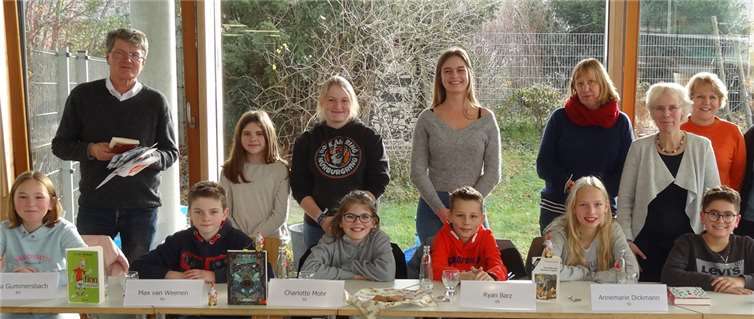 Die Klassensieger aus den sechsten Klassen.privat