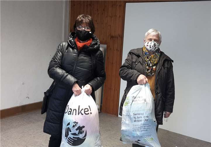 Die Kleiderkammer nach getaner Arbeit.Foto: privat