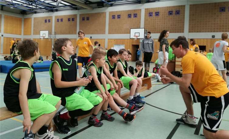 Die Kleinen, trainiert von Sebastian Hock.Privat