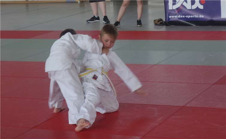 Die Kleinsten kämpften mit viel Spaß und Engagement.Fotos: privat