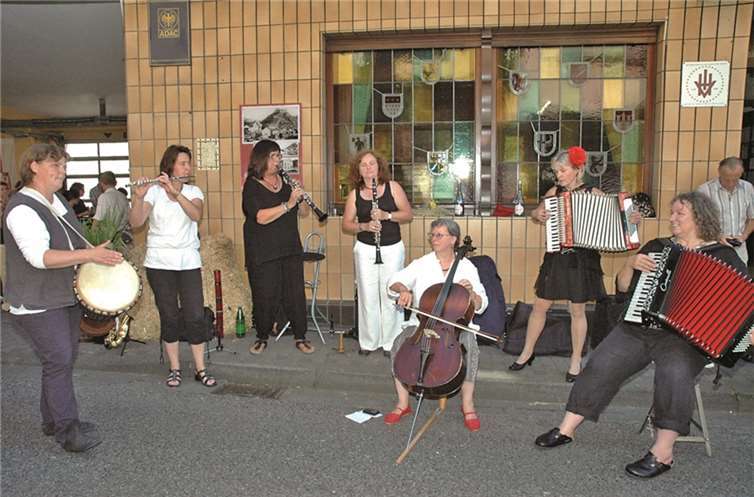 Die Klezmergruppe versprühte jüdische Lebensfreude.